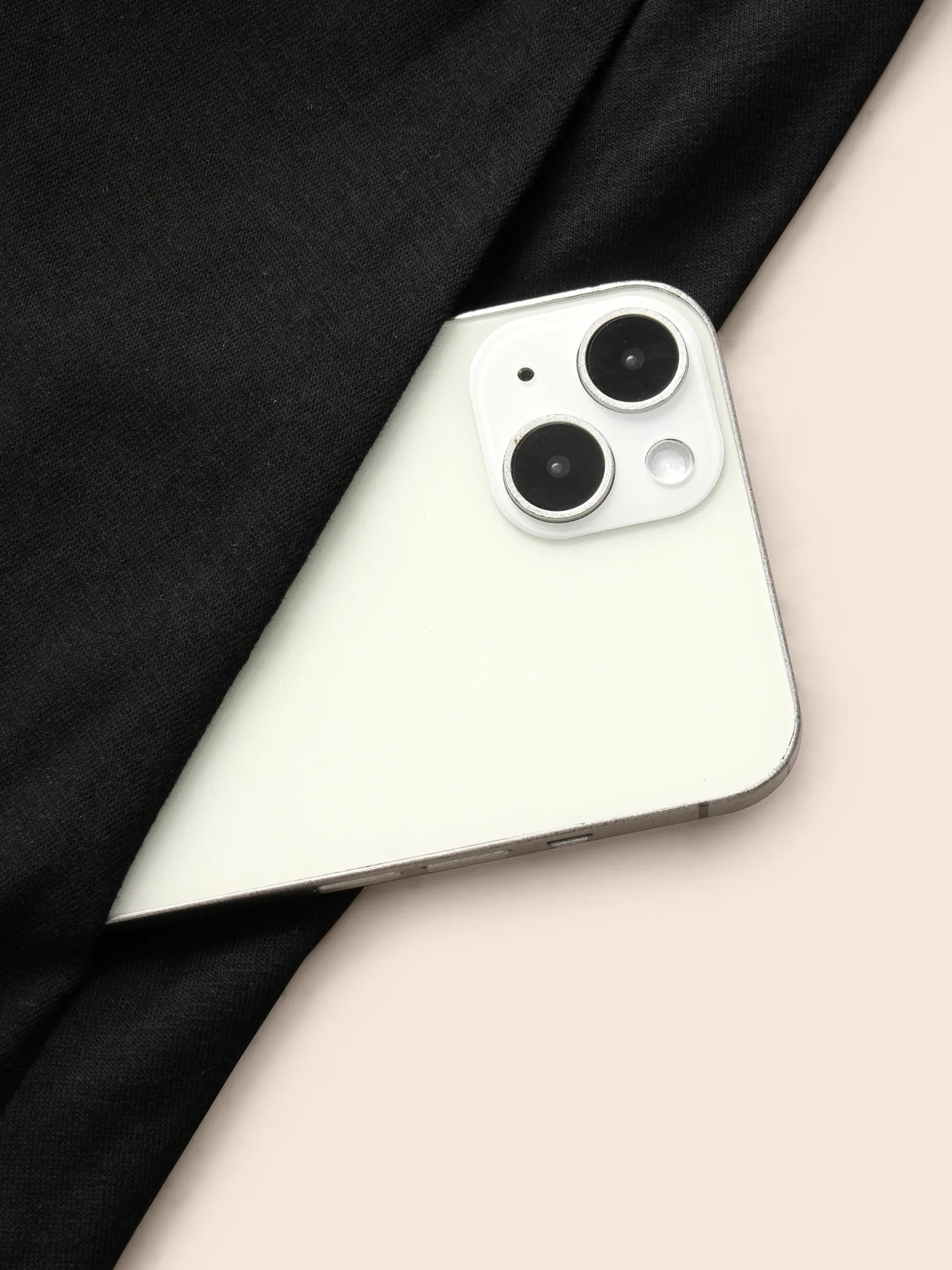 Solid Drawstring Ruched Curved Hem Dress sold by Bloomchic product image thumbnail 5