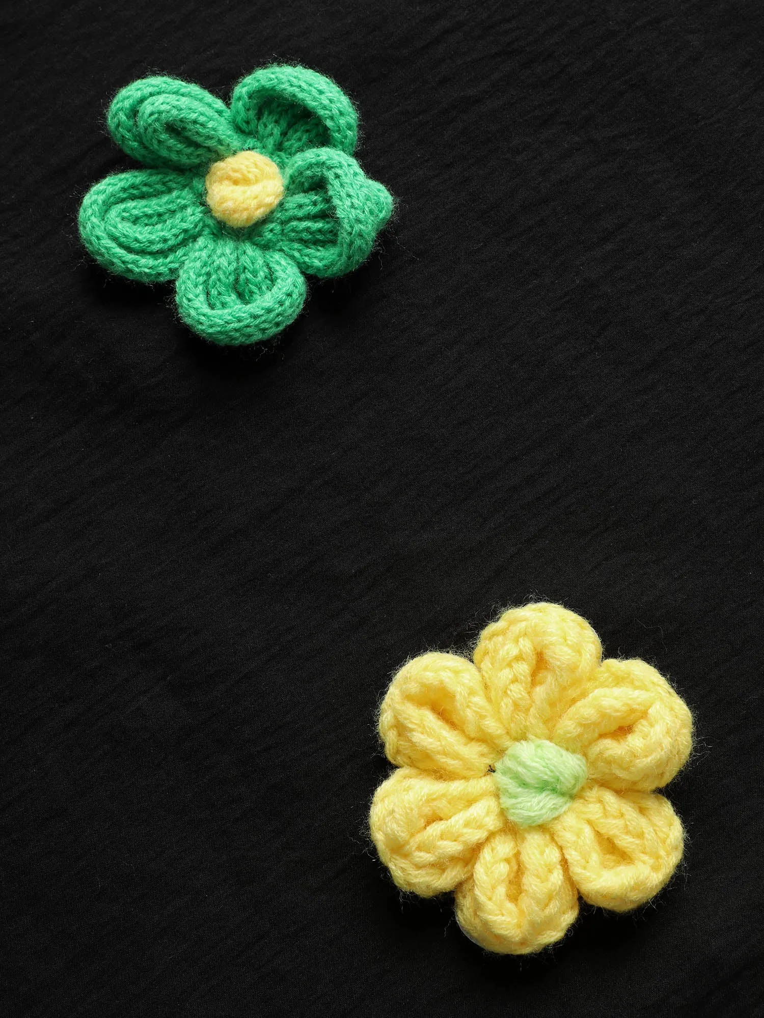 U Neck Stereo Flower Design Loose Romper sold by Bloomchic product image thumbnail 5