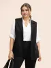 Stretch Woven Princess Seams Slim-Fit Blazer sold by Bloomchic