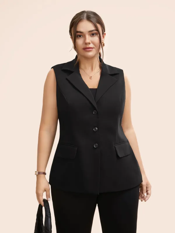 Stretch Woven Princess Seams Slim-Fit Blazer sold by Bloomchic