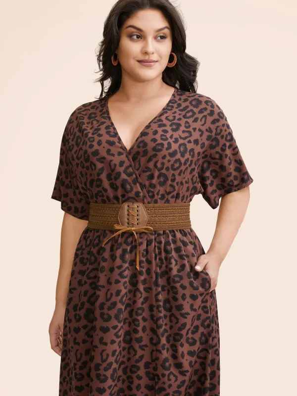 Boho Tie Front Waist Wide Belt sold by Bloomchic