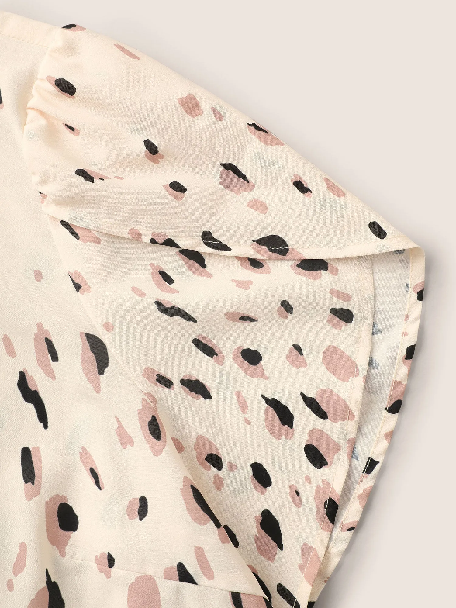 Ombre Allover Print Petal Sleeve Blouse sold by Bloomchic product image thumbnail 5