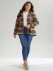 Geometric Boho Print Pleated Pocket Coat sold by Bloomchic