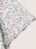 Round Neck Floral Mesh Ruched T-shirt sold by Bloomchic