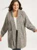 Plaid Lapel Collar Patched Pocket Coat sold by Bloomchic