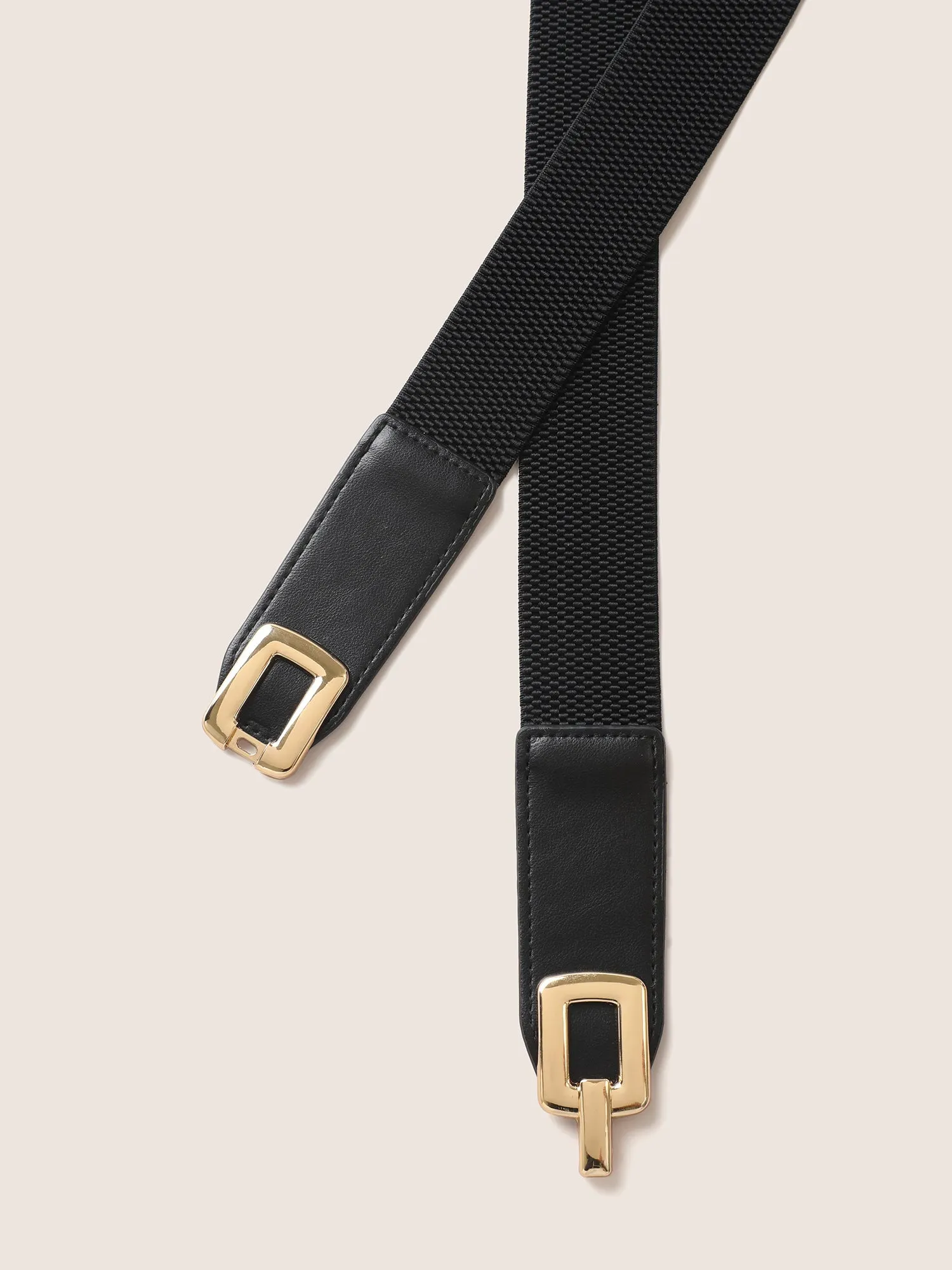 Gold Square Shaped Elastic Waist Belt sold by Bloomchic product image thumbnail 5