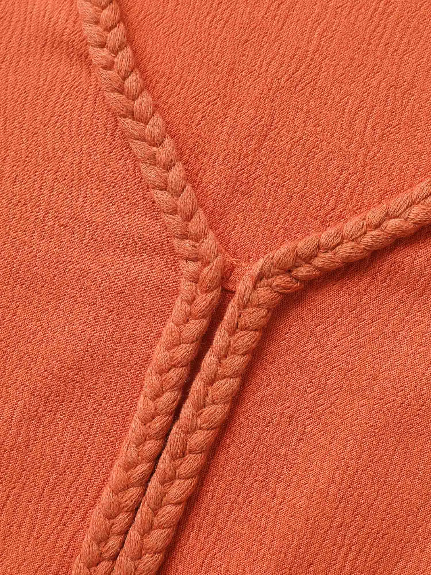 Rayon V Neck Contrast Webbing Tank Top sold by Bloomchic product image thumbnail 5