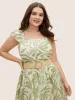 Ellipse Metallic Buckle Woven Belt sold by Bloomchic