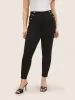 High Rise Metal Detail Skinny Leggings sold by Bloomchic