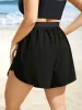 Solid High Rise Side Seam Pocket Swim Bottom sold by Bloomchic