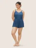 Eyelet Lace Elastic Waist Cami Sleep Jumpsuit sold by Bloomchic