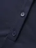 Shirt Collar Contrast Trim Button Up Dress sold by Bloomchic