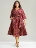 Colorblock Glitter Bowknot Belted Pocket Dress sold by Bloomchic