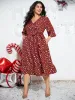 Colorblock Glitter Bowknot Belted Pocket Dress sold by Bloomchic