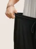 Drawstring Elastic Waist Flap Pocket Carrot Pants sold by Bloomchic
