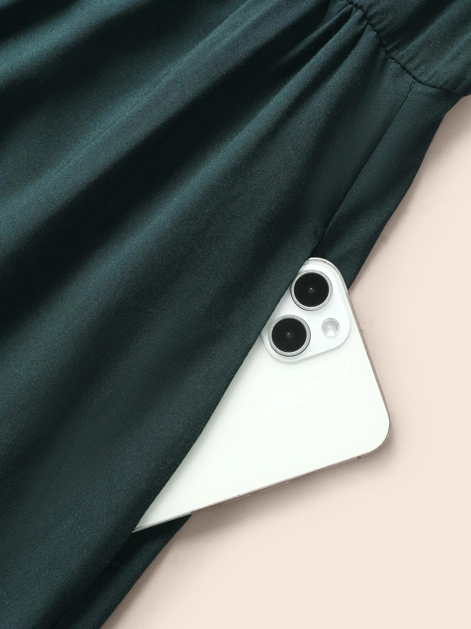 Boho Print Elastic Waist Cami Dress sold by Bloomchic product image thumbnail 4