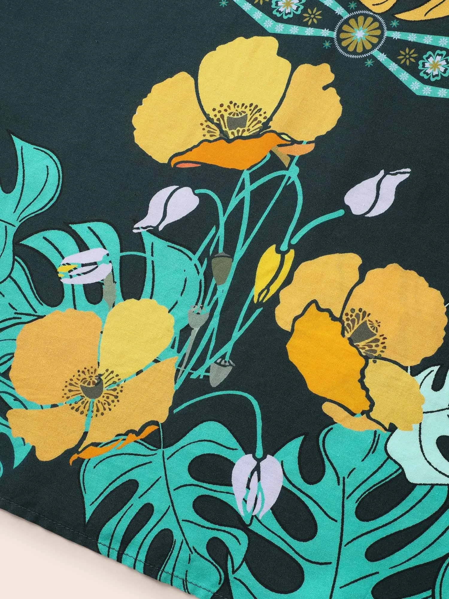 Boho Print Elastic Waist Cami Dress sold by Bloomchic product image thumbnail 5