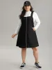 Twill O Ring Zipper Pocket Spaghetti Strap Dress sold by Bloomchic