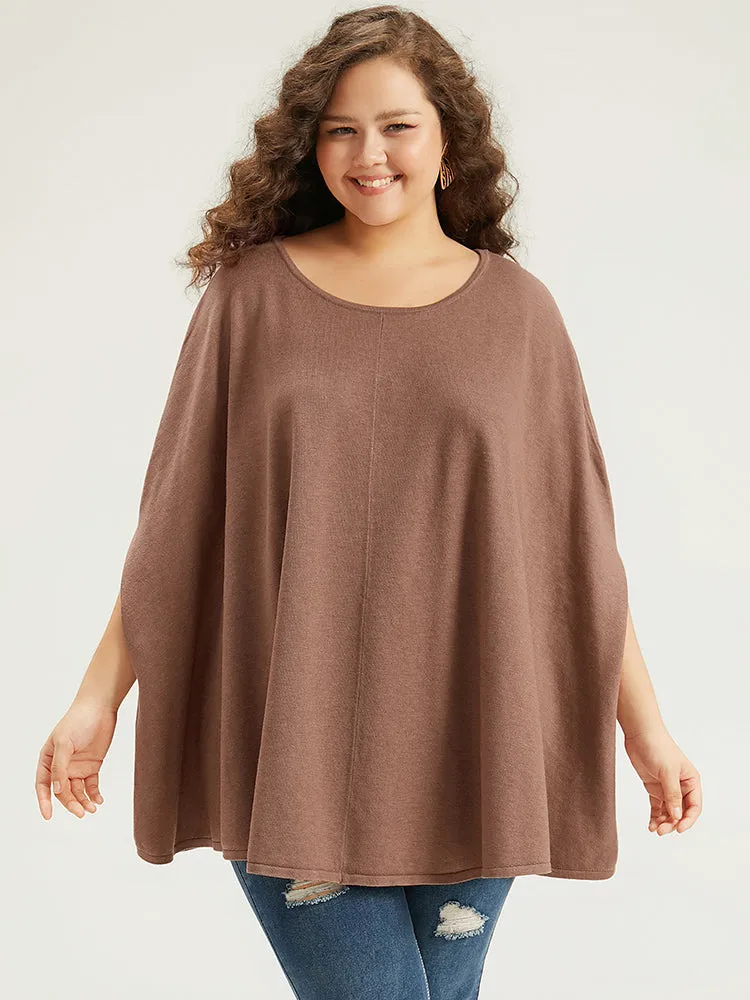 Supersoft Essentials Plain Dolman Sleeve Pullover sold by Bloomchic