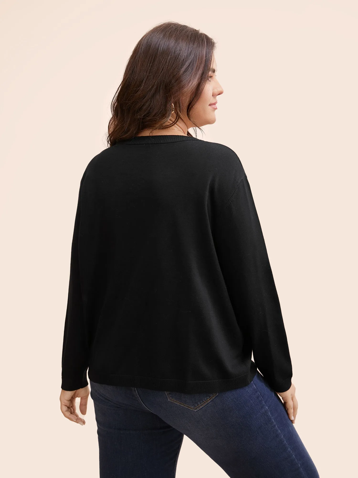 Soft Yarn Waist-Defining Cardigan sold by Bloomchic product image thumbnail 2
