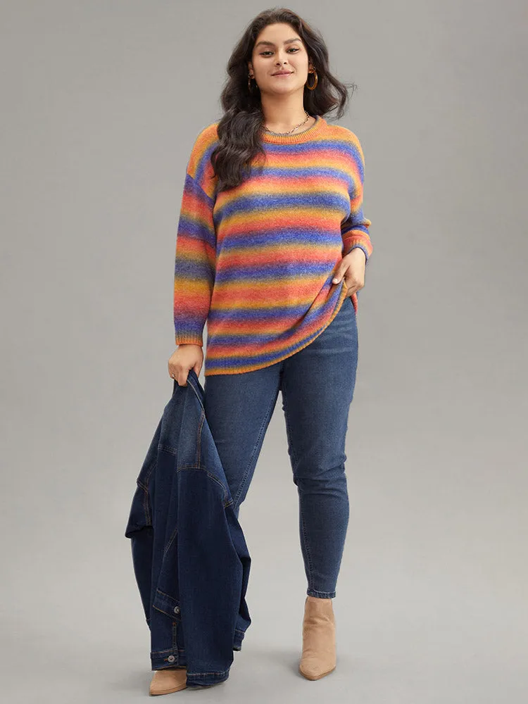 Supersoft Essentials Colour Heather Contrast Pullover sold by Bloomchic product image thumbnail 4