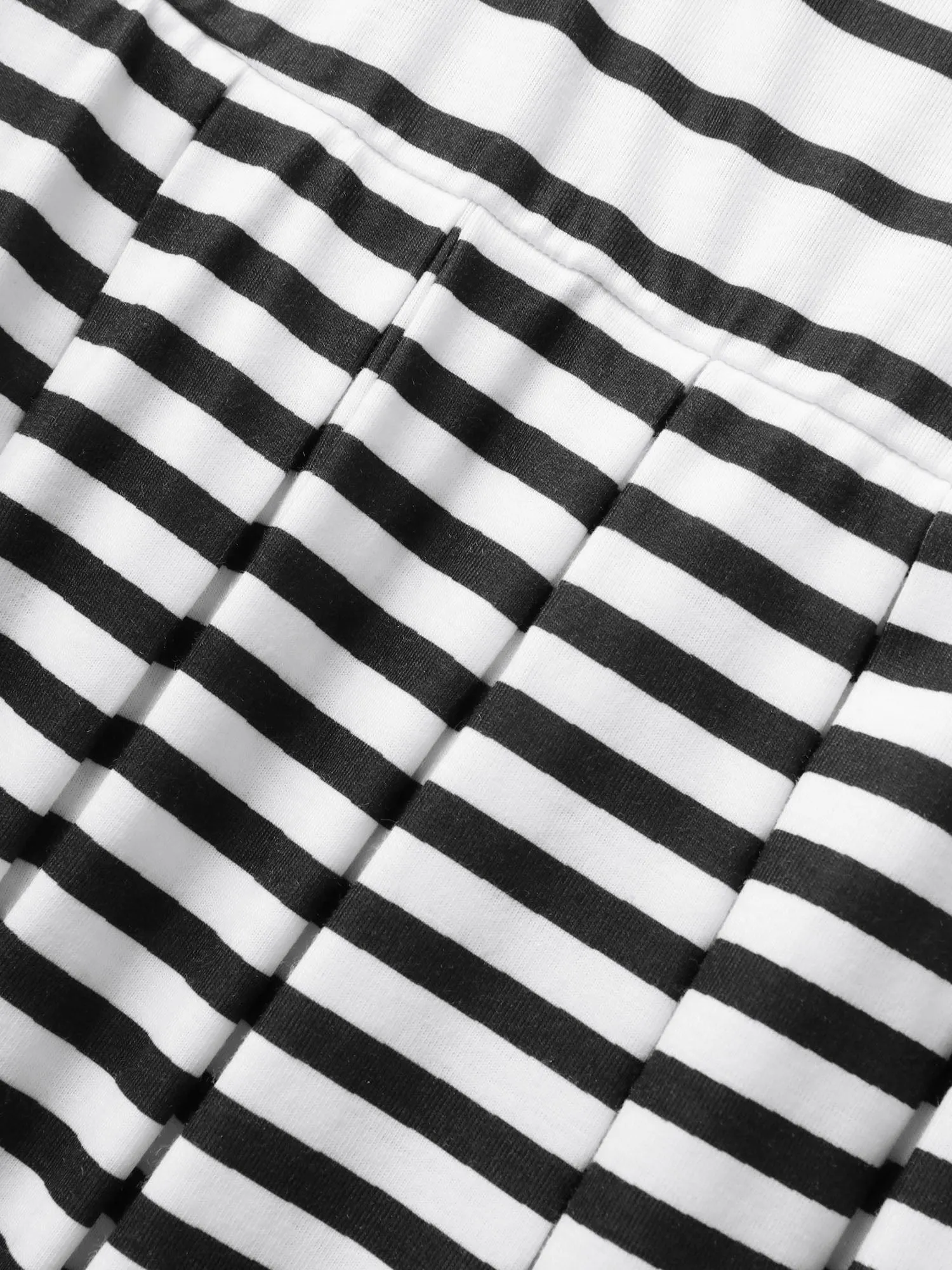 Striped Ruffle Layered Hem Tank Midi Dress sold by Bloomchic product image thumbnail 5