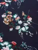 Floral Print Crew Neck Cuffed Sleeve T-shirt sold by Bloomchic