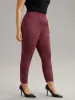 Solid Elastic Waist Texture Very Stretchy Leggings sold by Bloomchic