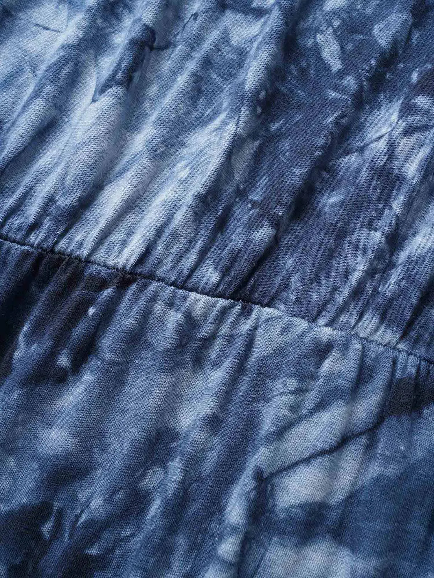 Tie Dye One Shoulder Neck Belted Jumpsuit sold by Bloomchic product image thumbnail 5