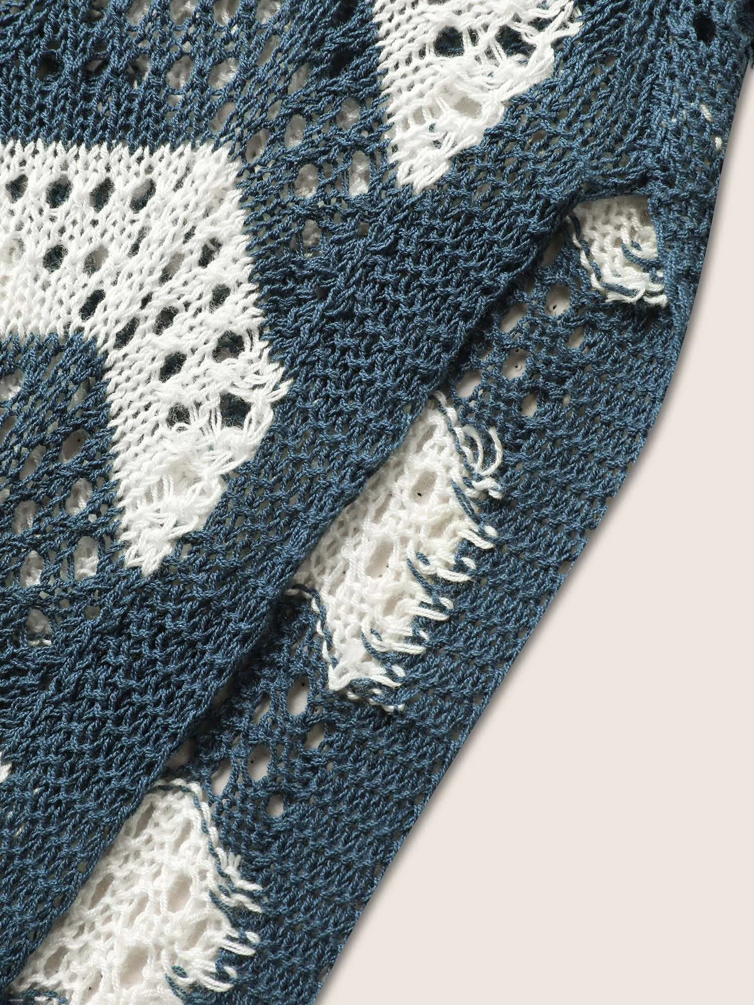 Geometric Slit Hem Cut Out Swim Cover Up sold by Bloomchic product image thumbnail 4