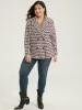 Halloween Gingham Tweed Plisse Double Breasted Coat sold by Bloomchic
