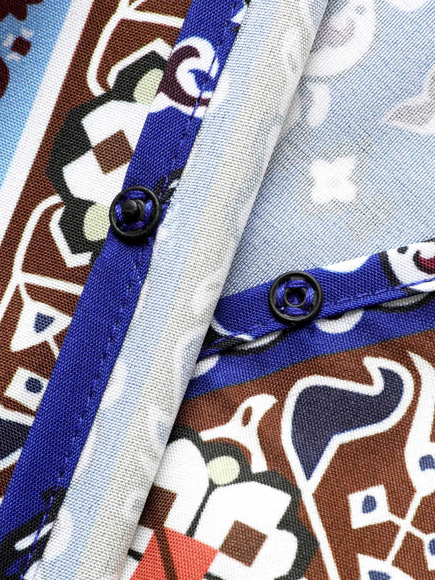 Bandana Print Wrap Gathered Maxi Dress sold by Bloomchic product image thumbnail 5