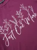 Art & Design Plants Roll Hem T-shirt sold by Bloomchic