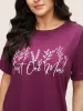 Art & Design Plants Roll Hem T-shirt sold by Bloomchic