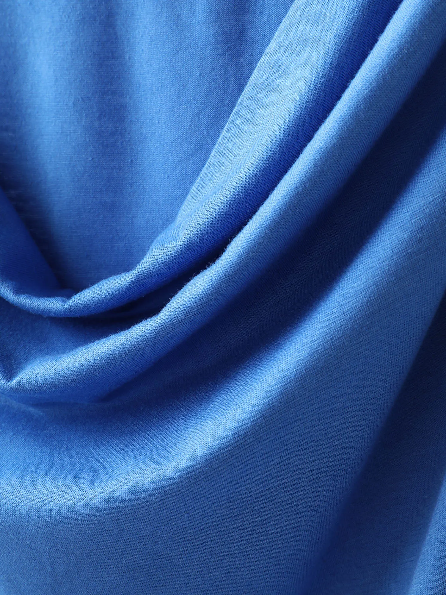 Cowl Neck Solid Gathered Tank Top sold by Bloomchic product image thumbnail 5