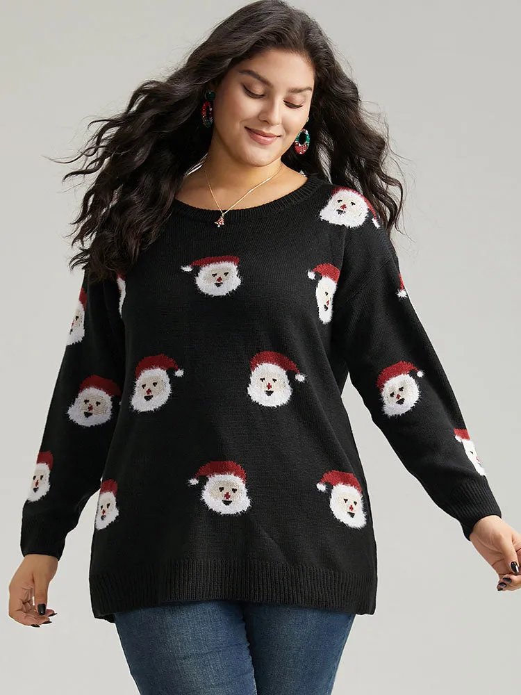 Jolly Fellow Motifs Round Neck Pullover sold by Bloomchic product image thumbnail 3