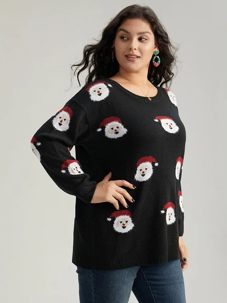Jolly Fellow Motifs Round Neck Pullover sold by Bloomchic product image thumbnail 5