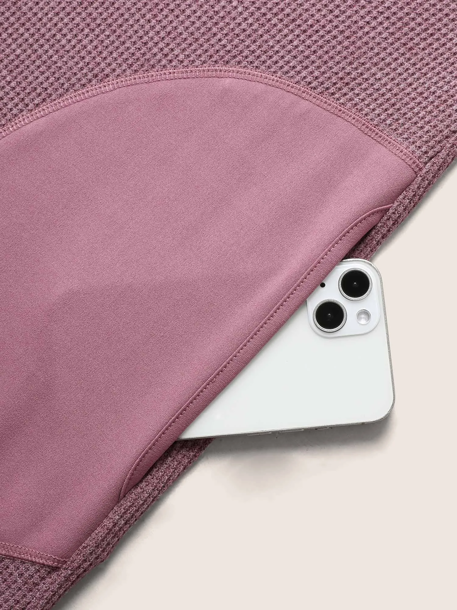 Waffle Knit Tie Knot Wide Leg Jumpsuit sold by Bloomchic product image thumbnail 5