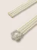 Floral Faux Pearl Beaded Belt sold by Bloomchic