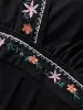 Floral Embroidered Overlap Collar Swim Dress sold by Bloomchic