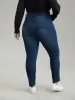 Seam Front Dark Wash Skinny Jeans sold by Bloomchic
