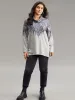 Boho Print Mock Neck T-shirt sold by Bloomchic