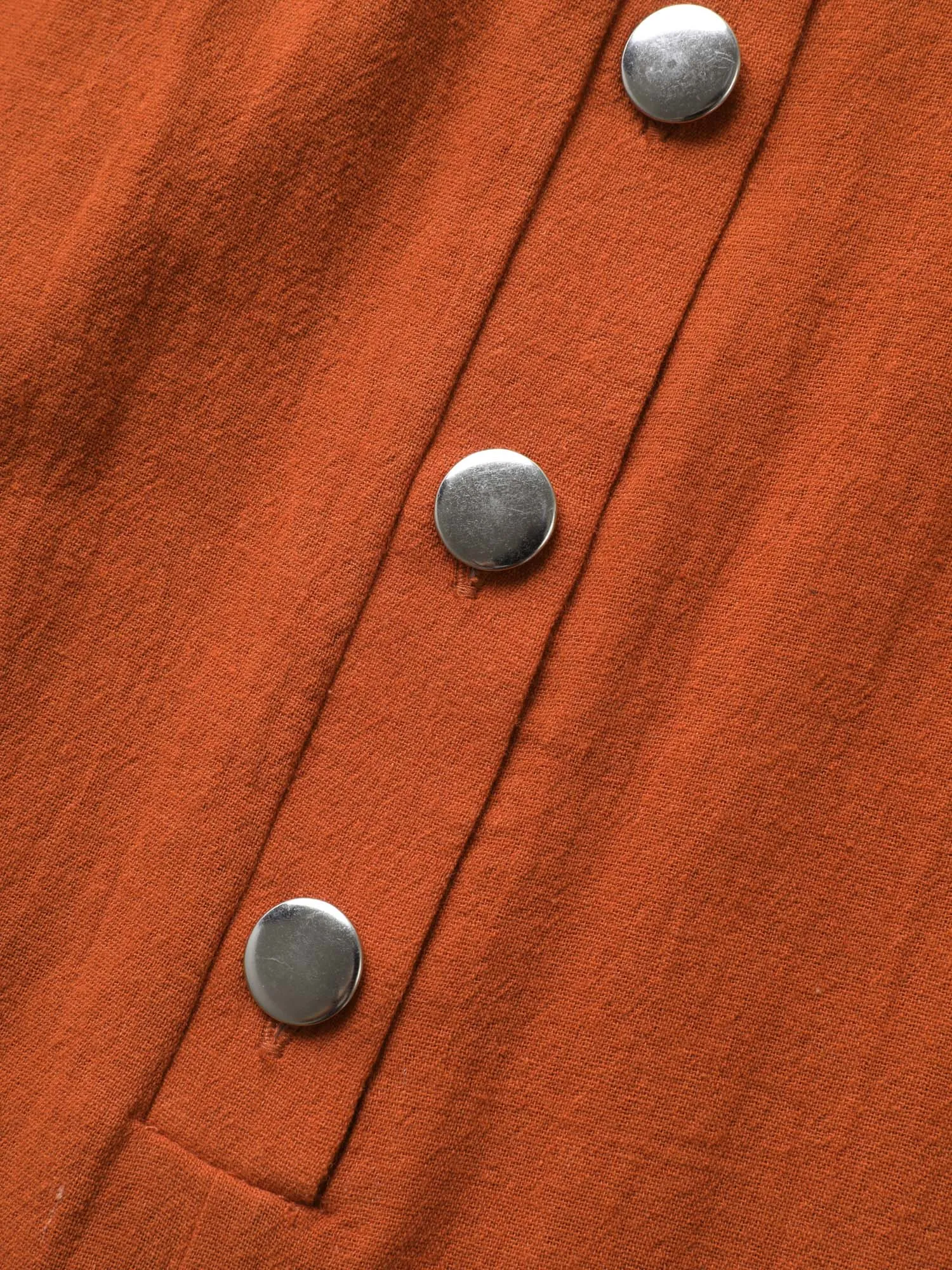 Solid U Neck Metal Detail Jumpsuit sold by Bloomchic product image thumbnail 5