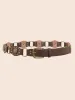 Boho Circular Buckle Pu Material Belt sold by Bloomchic