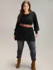 Supersoft Essentials Anti-Pilling Button Detail Pullover sold by Bloomchic