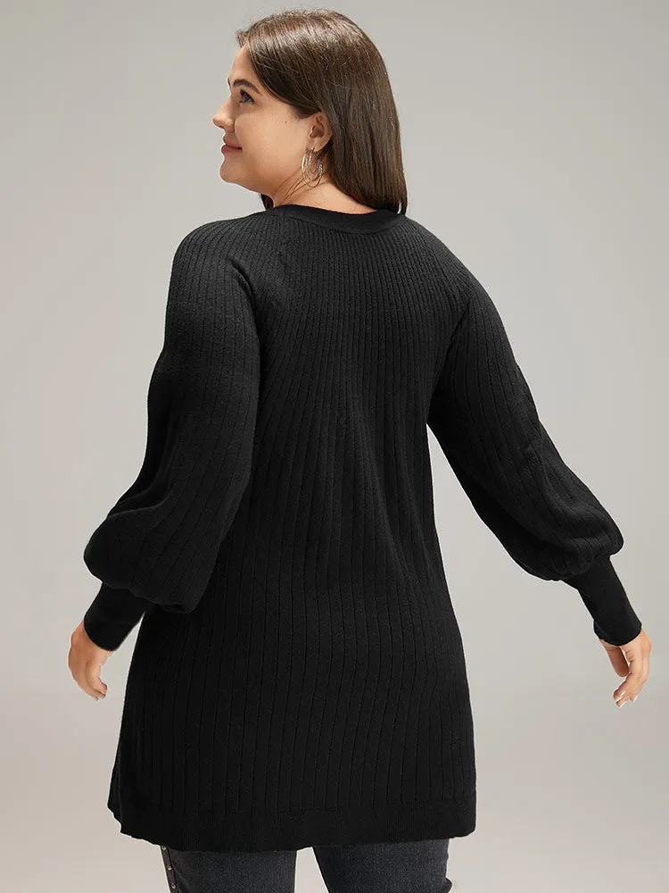 Supersoft Essentials Anti-Pilling Button Detail Pullover sold by Bloomchic product image thumbnail 2