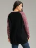 Heather Patchwork Raglan Sleeve Pocket Cardigan sold by Bloomchic