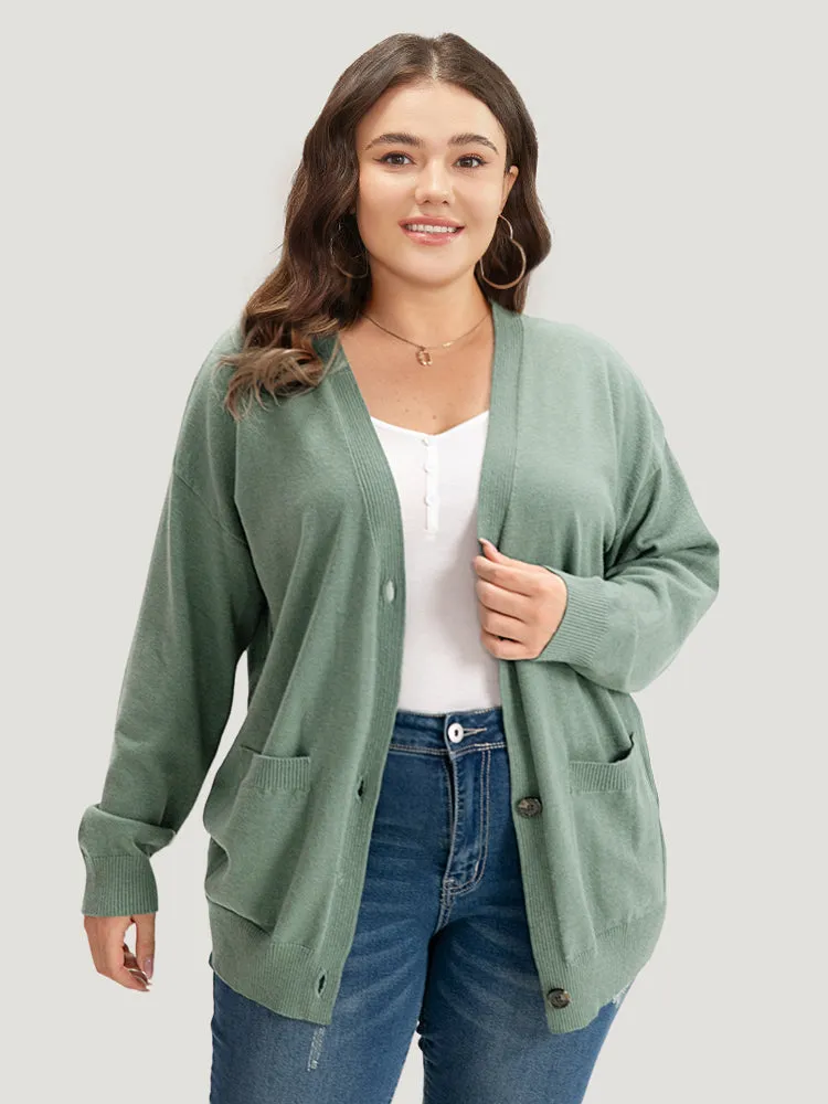 Supersoft Essentials Patched Pocket Drop Shoulder Cardigan sold by Bloomchic product image thumbnail 3