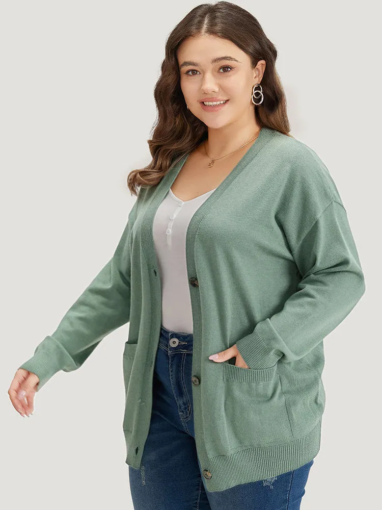 Supersoft Essentials Patched Pocket Drop Shoulder Cardigan sold by Bloomchic product image thumbnail 4