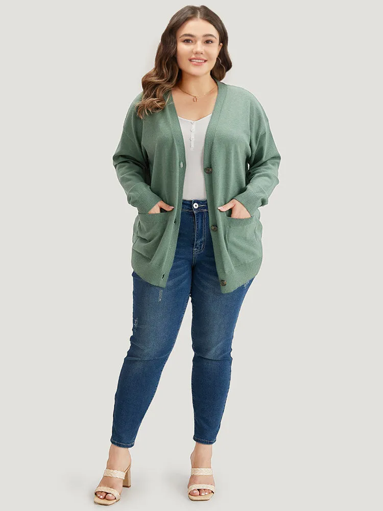 Supersoft Essentials Patched Pocket Drop Shoulder Cardigan sold by Bloomchic product image thumbnail 5